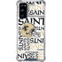 NFL New Orleans Saints - Blast Galaxy S20 FE Clear Case
